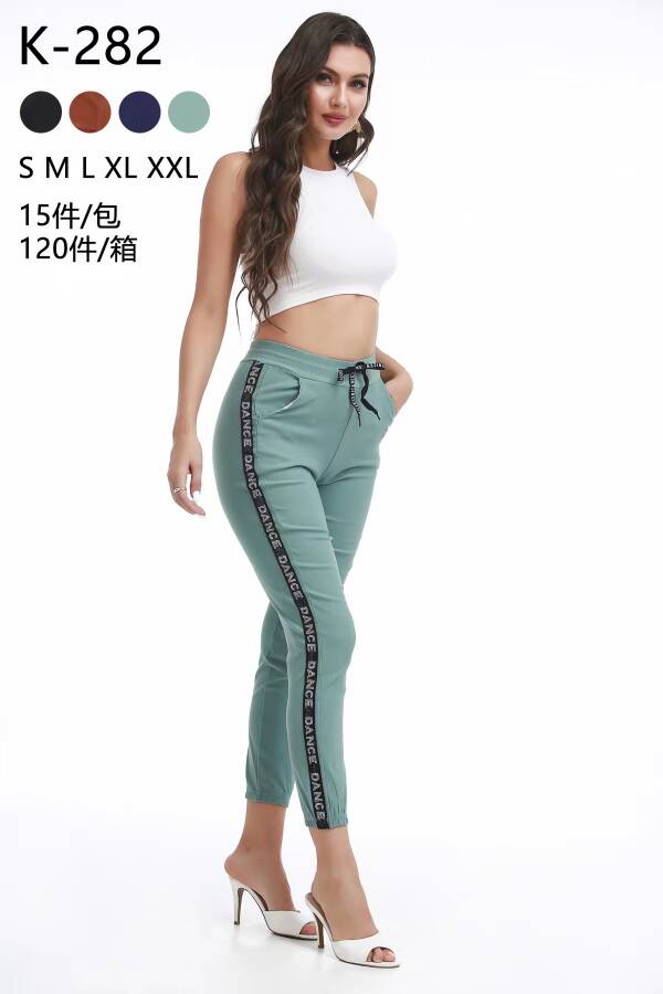 Leginsy damskie Roz S-2XL, Mix kolor Paczka 12 szt